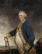 Sir Joshua Reynolds Portrait of Admiral Augustus Keppel Sweden oil painting artist